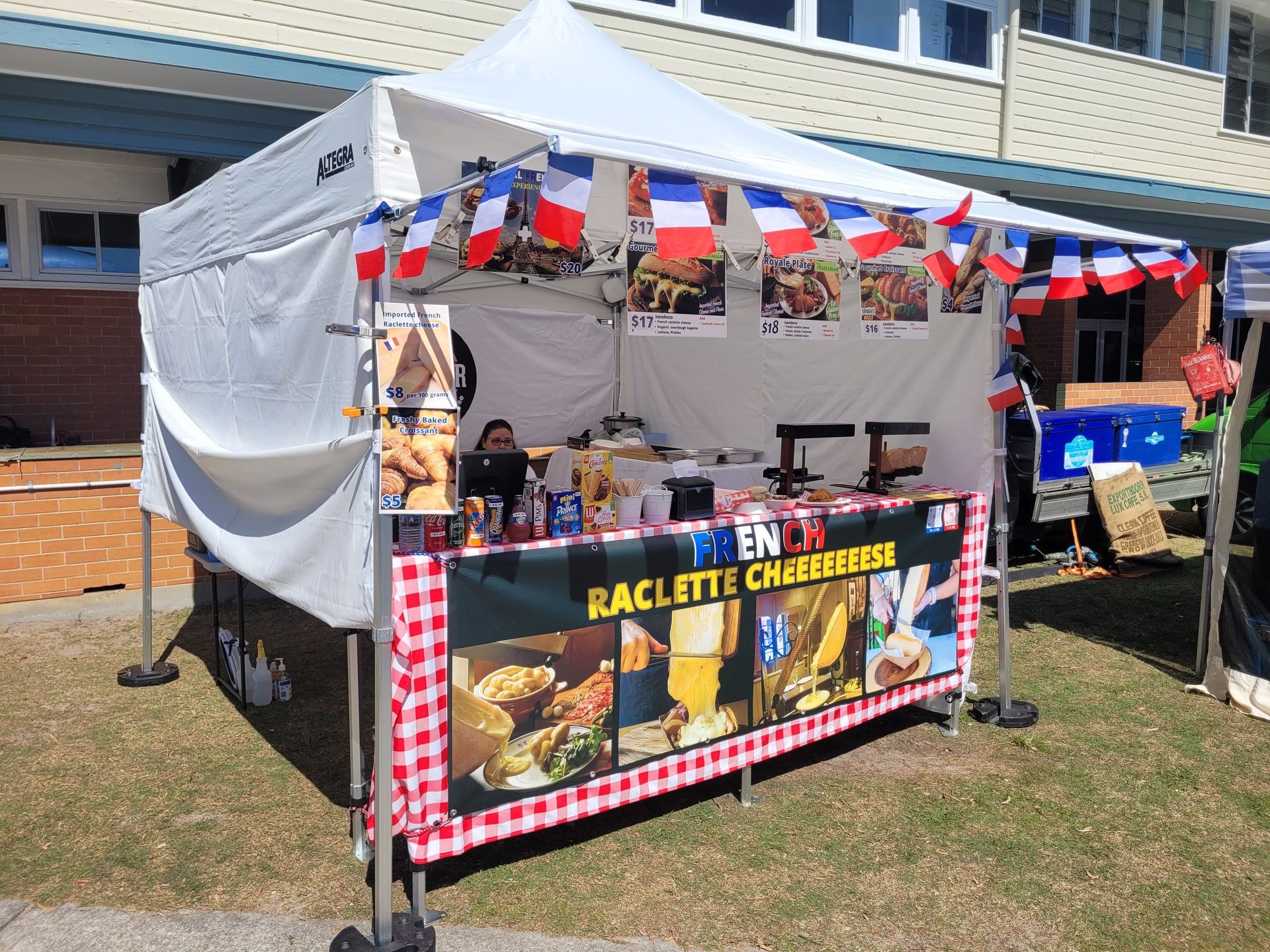 On-Site Raclette Station